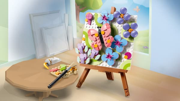 LEGO® Creator 3i1 Maleri med blomsterkunst 31390