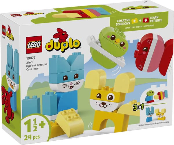 LEGO® DUPLO 3 i 1 Kreative søde kæledyr 10477