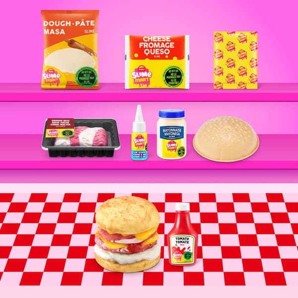 Slime Mart Kundkorg Burger