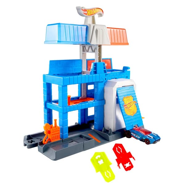 Hot Wheels City Downtown Police Tower