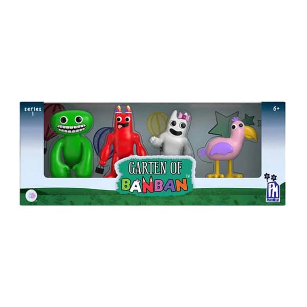 Garten of Banban Minifigurer 4-pack