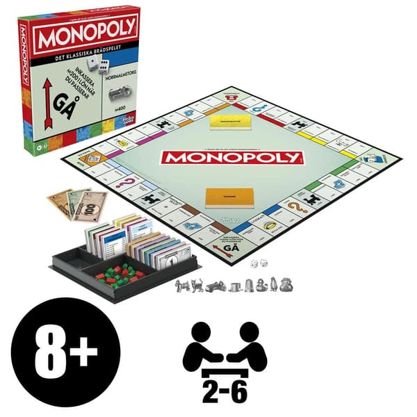 Monopoly Det klassiska brädspelet SE