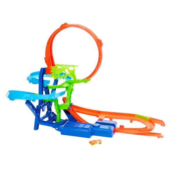 Hot Wheels Stunt Tracks Mid-Air Crash
