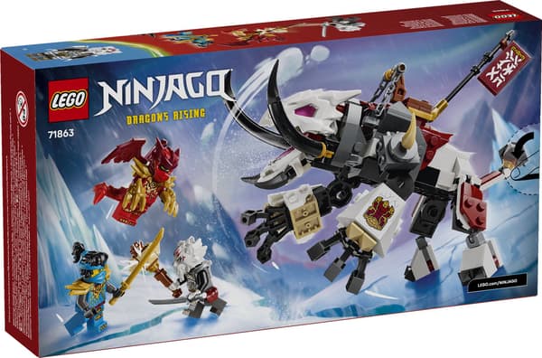LEGO® Ninjago Zilvar og dragevæsenet Grimtak 71863