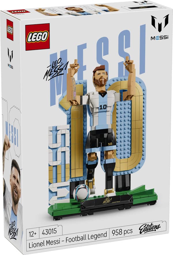 LEGO® Editions Lionel Messi - fodboldlegende 43015