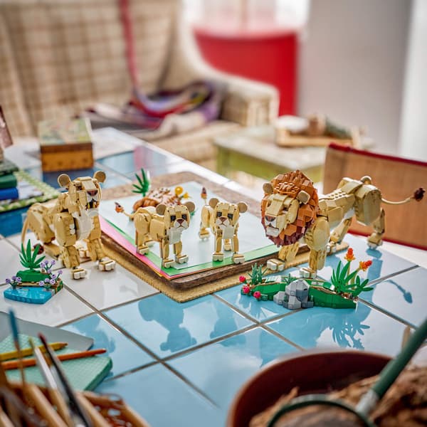 LEGO® Creator 3in1 Vilda djur: Majestätiskt lejon 31386