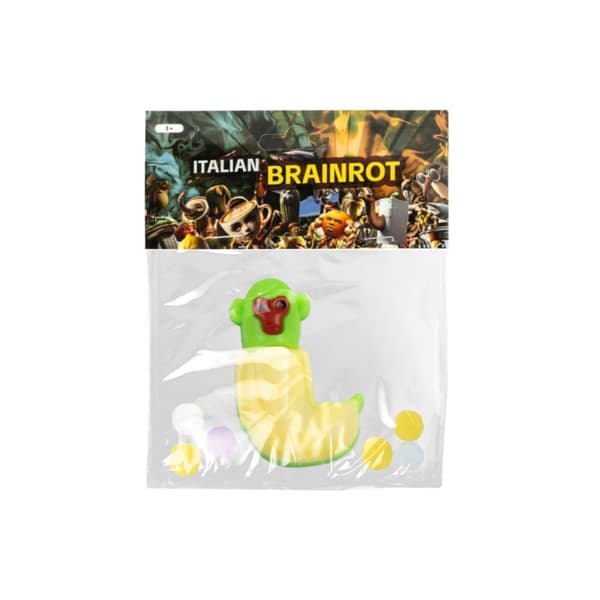 Italian Brainrot Taba Squishy Chimpanzini Bananini