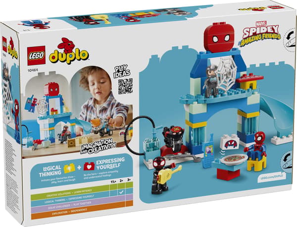 LEGO® DUPLO Marvel Team Spideys nätkvarter 10464
