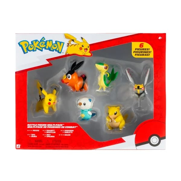Pokemon Battle Figure Multi-Pack 6-pak PKW4566
