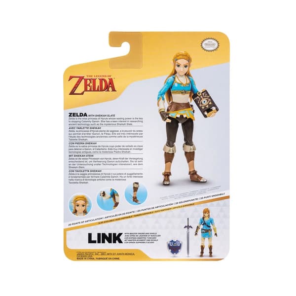 Zelda Figur Zelda with Sheikah Slate