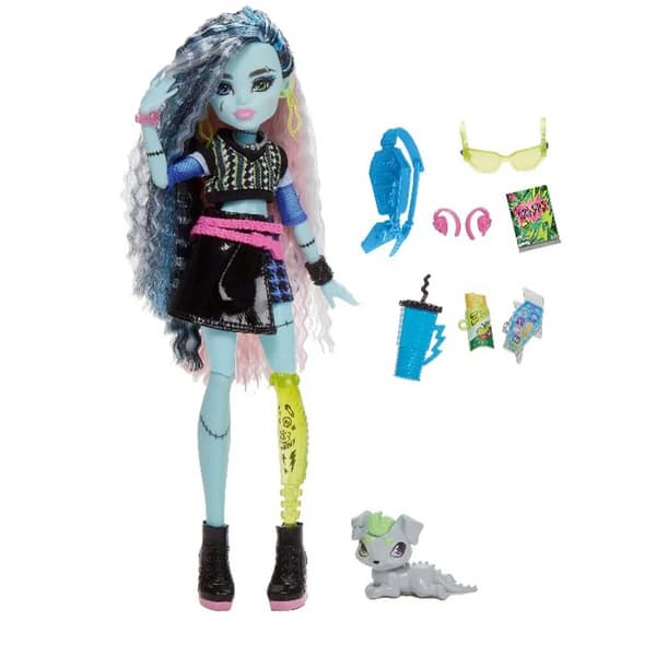 Monster High Docka Frankie Stein med tilbehør