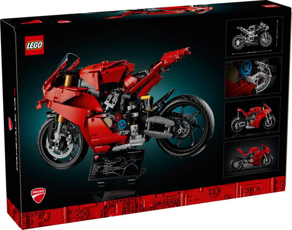 LEGO® Technic Ducati Panigale V4 S -moottoripyörä 42202