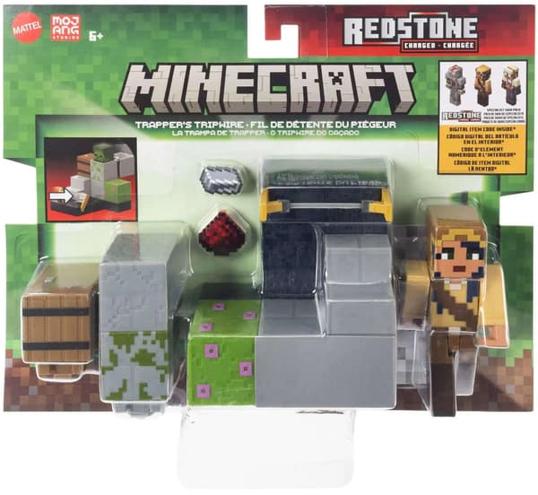 Minecraft-figur med tilbehør Trappers Tripwire