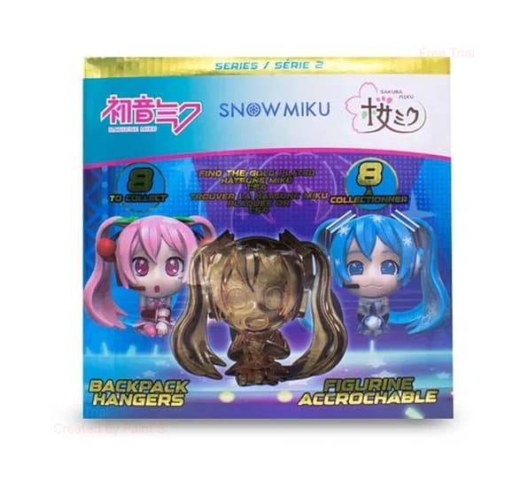 Hatsune Snow Miku Backpack Hangers Figur