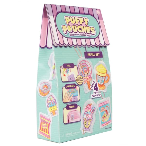 Puffy Pouches Refill Set Turkis