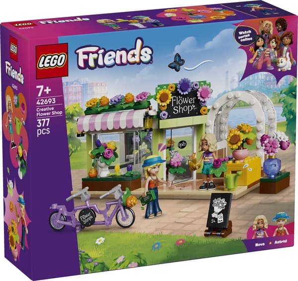 LEGO® Friends Luova kukkakauppa 42693