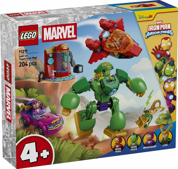 LEGO® Marvel Loki mot Team Iron Man 11211