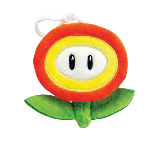 Super Mario Plush clip Fire Flower