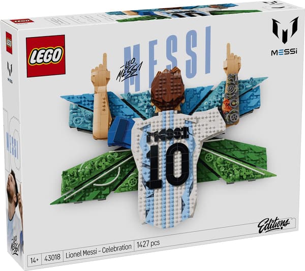 LEGO® Editions Lionel Messi - fejring 43018