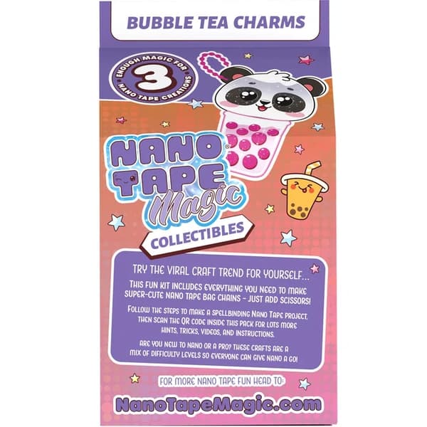 Nano Tape Magic Bubble Tea Charms