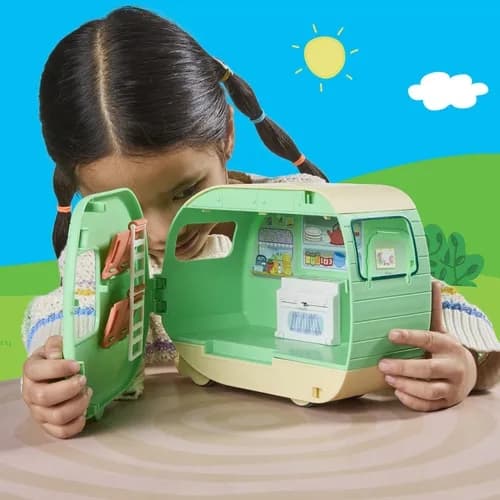 Greta Gris Campingvogn Three Little Piggies