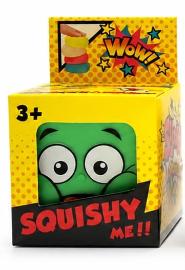Squeeze Kuutio, jonka kasvot ovat vihreät