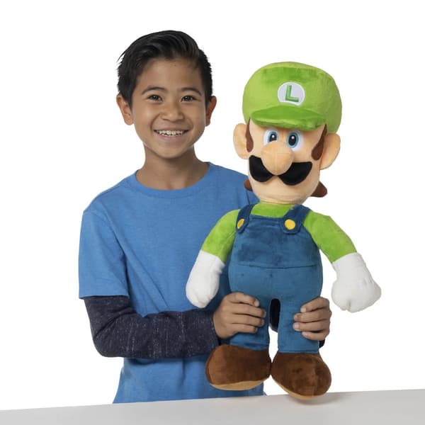 Super Mario Jumbo Plush Luigi