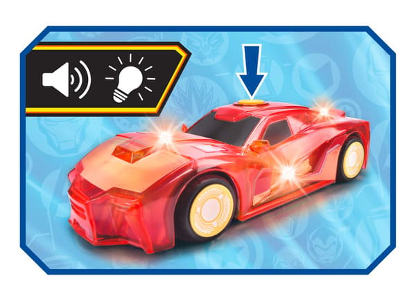 Marvel Light Hero Iron Man Bil 1:32