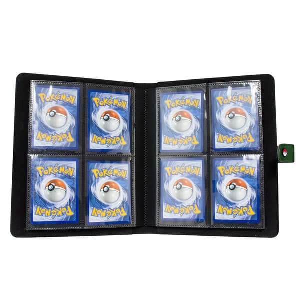 Pokemon Premium Snap Binder 4-Pocket Vihreä