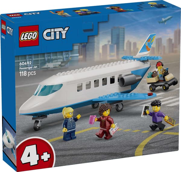 LEGO® City Matkustajalentokone 60492