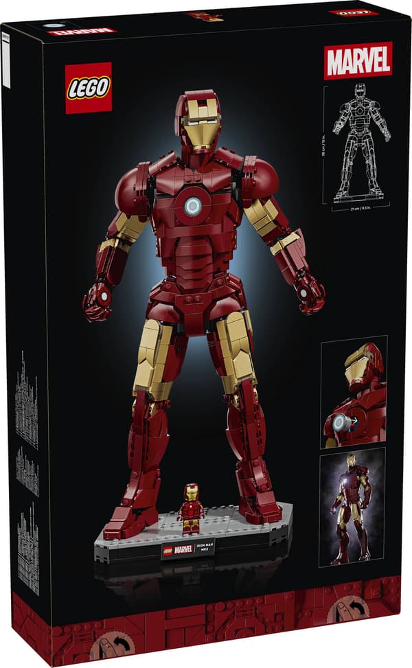 LEGO® Marvel Iron Man Mark 3 – samlarutgåva 76344
