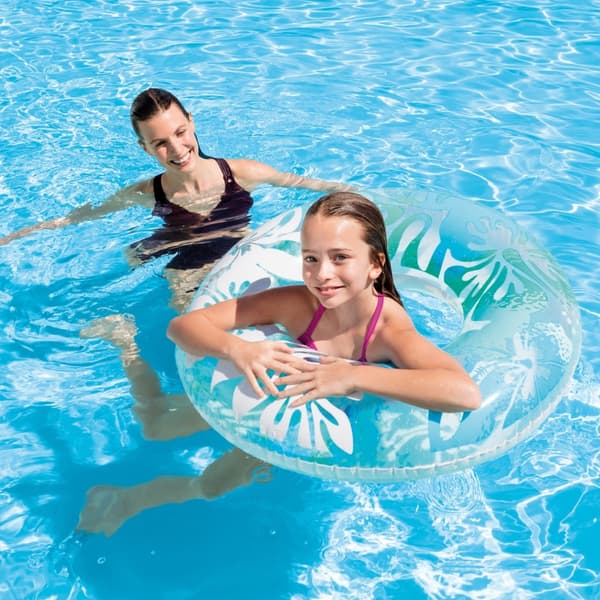 INTEX Tube Clear 91cm Turkis