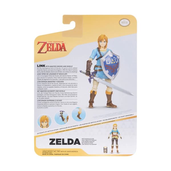 Zelda Hahmo Link with Master Sword and Shield