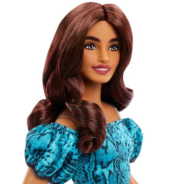 Barbie Style Docka Blågrönt djurtryck 250
