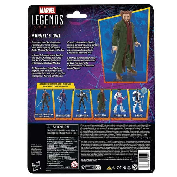 Spiderman Marvels Owl Retro Hahmo