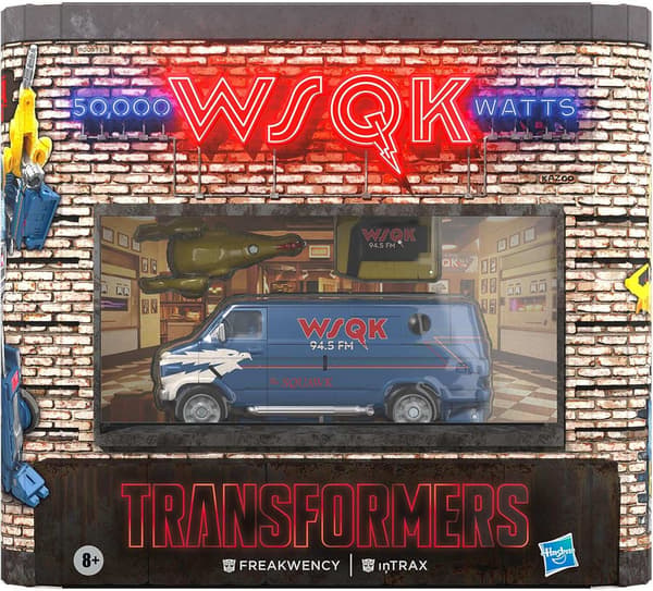 Transformers Stranger Things WSQK Freakwency/8-Trax