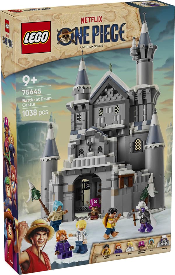 LEGO® One Piece Strid vid Drum-slottet 75645
