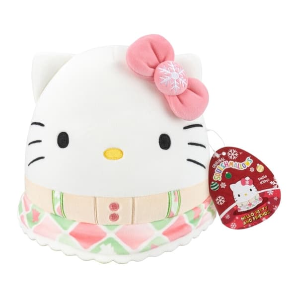 Squishmallows 20cm Hello Kitty Christmas