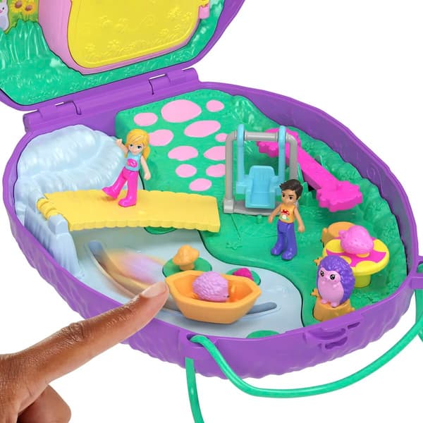 Polly Pocket Hedgehog Mom & Baby