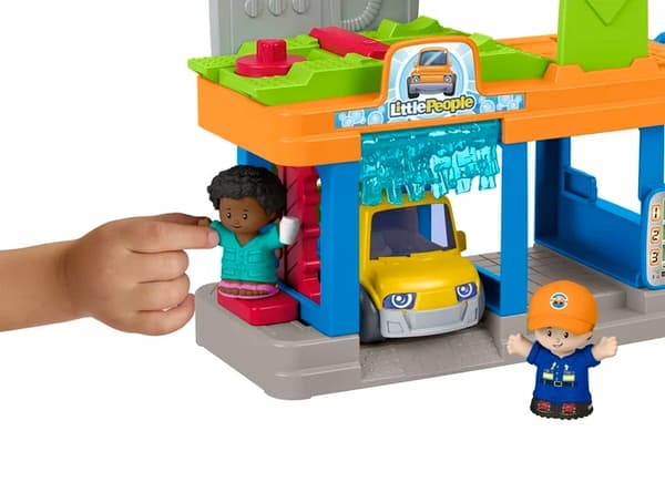 Fisher-Price Little People Bensinstation