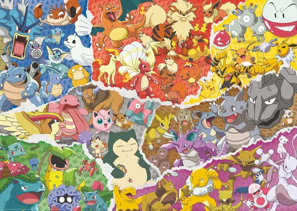 Ravensburger Pokemon Adventure Pussel 1008 bitar