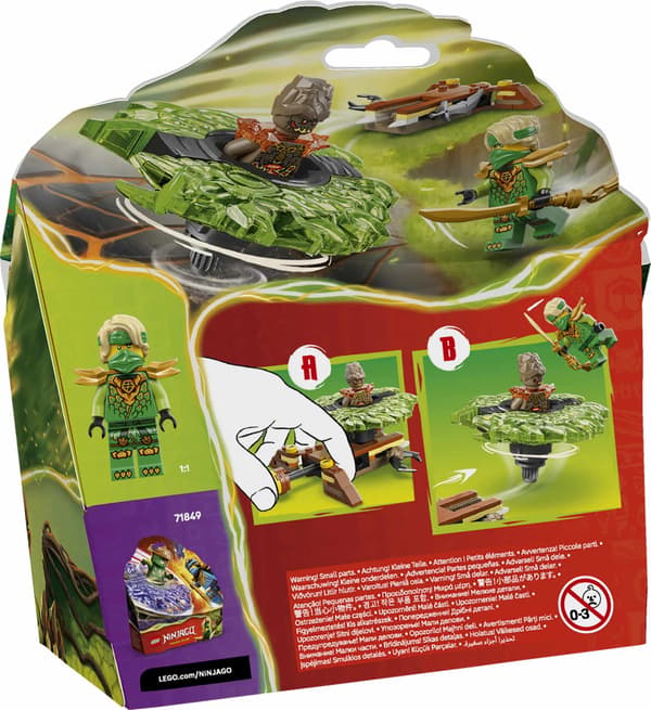LEGO® Ninjago Lloyd mod jordmonsterspinner 71850