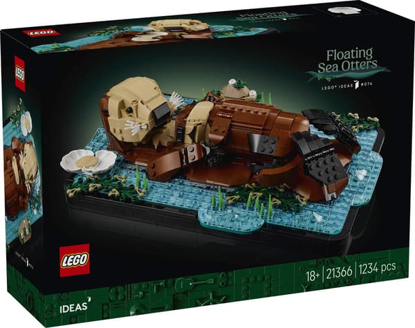 LEGO® Ideas Flytande havsuttrar 21366