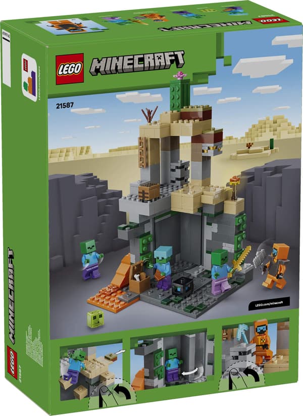 LEGO® Minecraft Zombie-luola 21587
