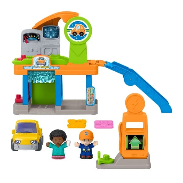 Fisher-Price Little People Bensinstation