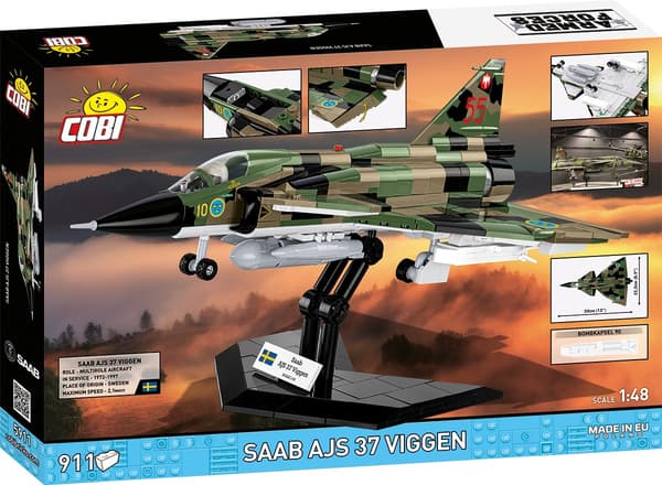 Cobi Saab AJS37 Viggen 1:48