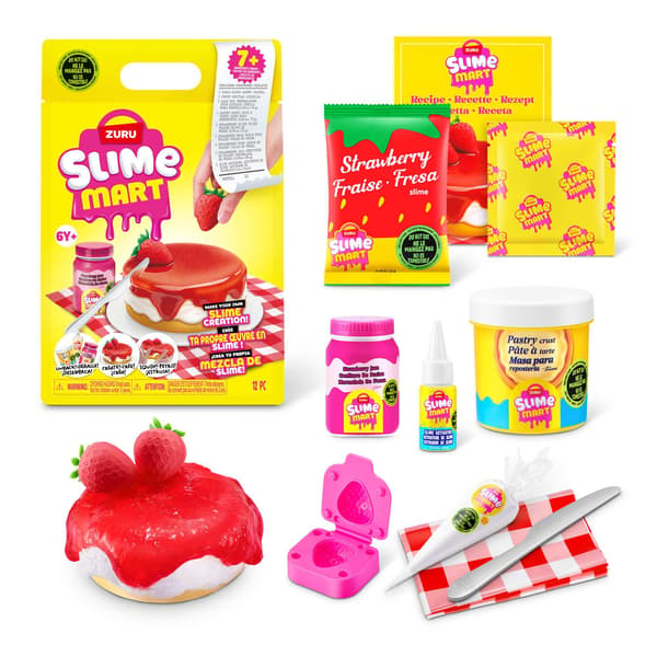 Slime Mart Shopping Bag Jordbær