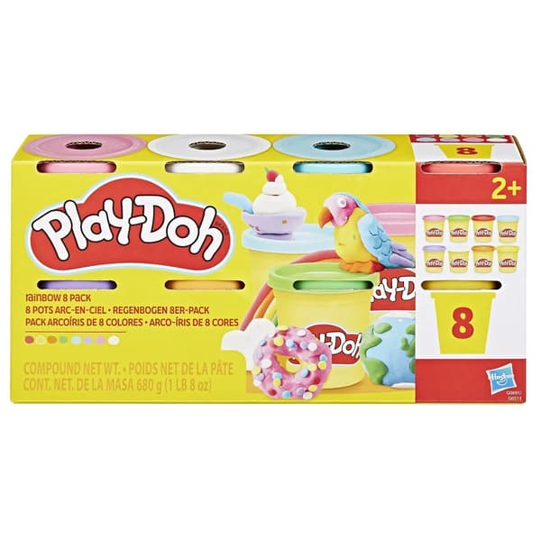 Play-Doh Rainbow 8-p