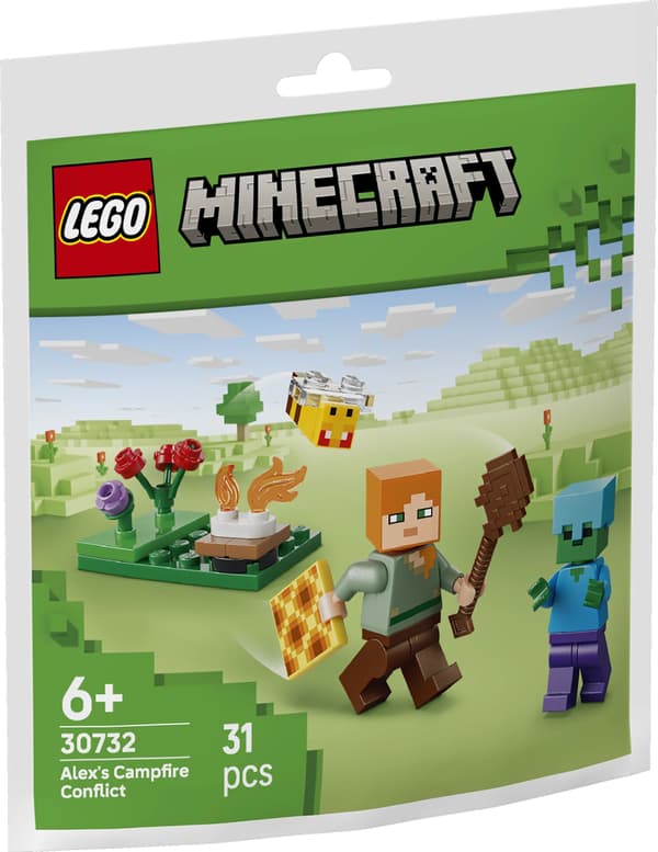 LEGO® Minecraft Alex' lejrbålskonflikt 30732