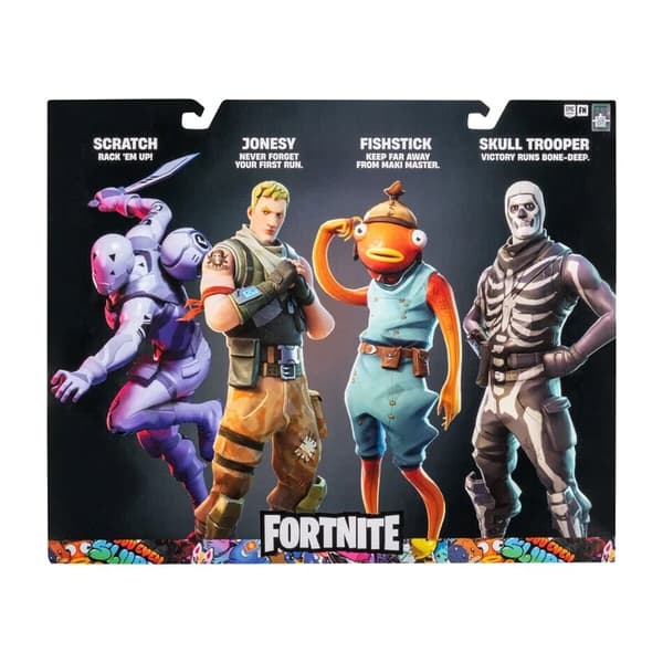 Fortnite Victory Squad Figurer 30cm 4-pack